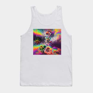 Psychedelic Flowers Tank Top